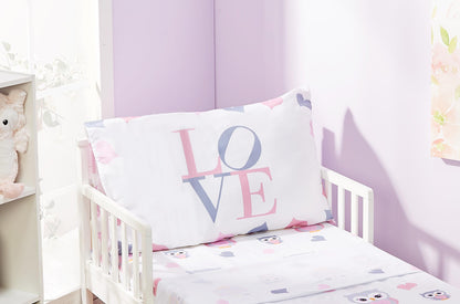EVERYDAY KIDS 2-Pack Standard Size Pillowcases - Woodland Owls