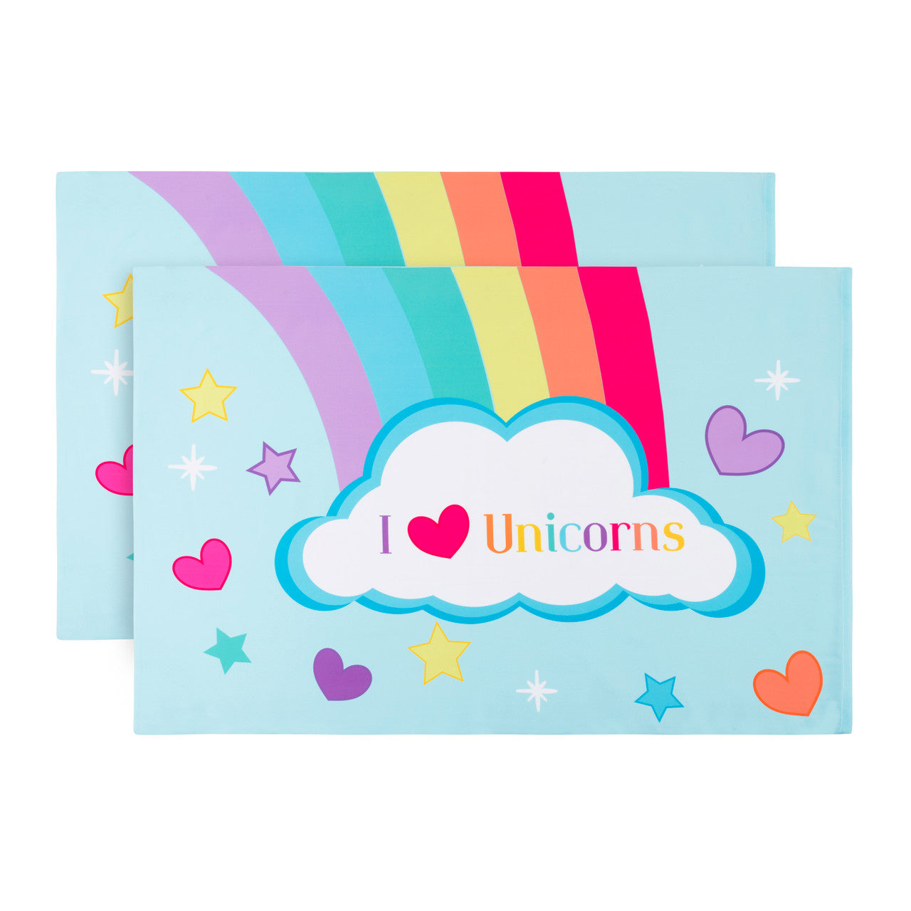 EVERYDAY KIDS Unicorn 2 Pack Pillowcase Set