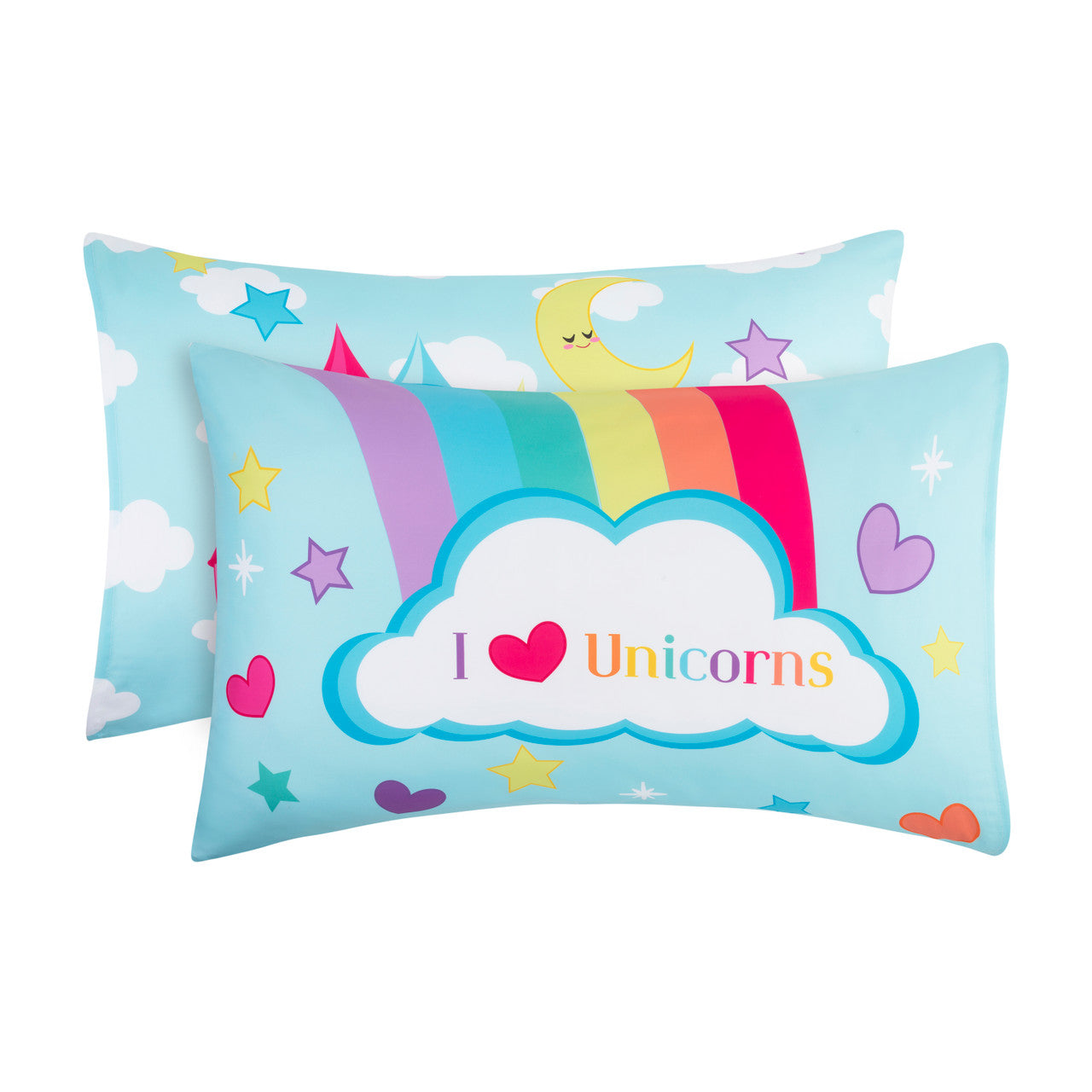 Everyday 2 Piece Kids Toddler Sheet Set - Unicorn Dreams
