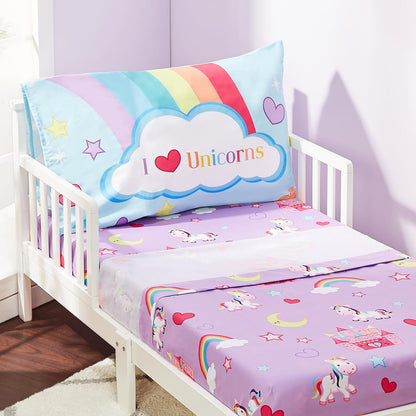 EVERYDAY KIDS Unicorn 2 Pack Pillowcase Set