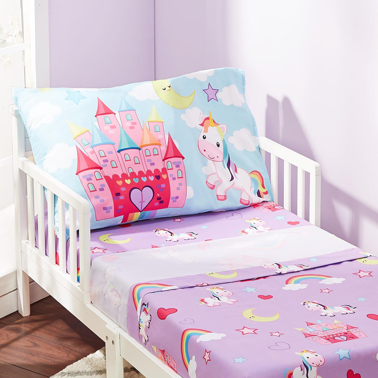 EVERYDAY KIDS Unicorn 2 Pack Pillowcase Set