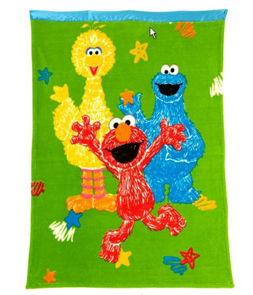 Sesame Street Elmo & Friends Toddler Blanket