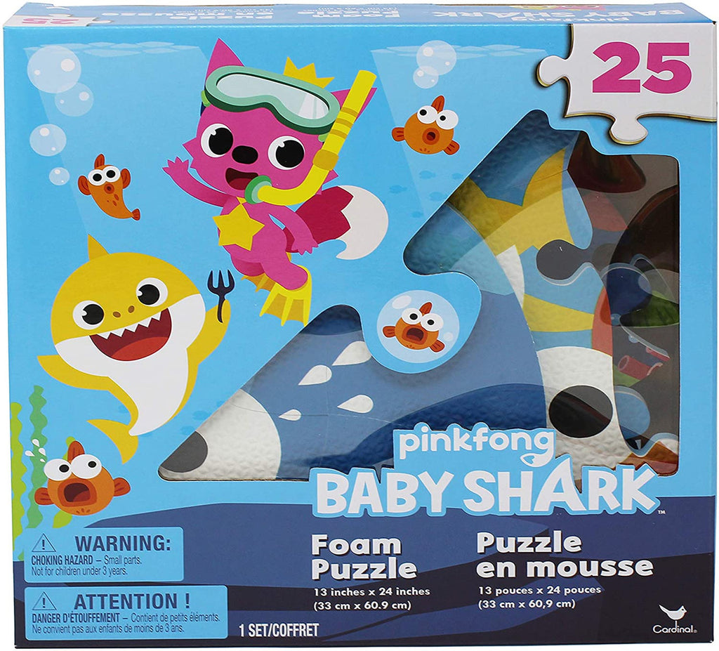 Baby Shark 25-Piece Foam Puzzle