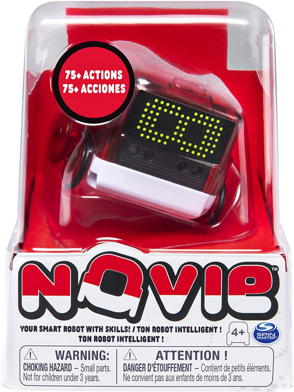 Novie Interactive Smart Robot - Red