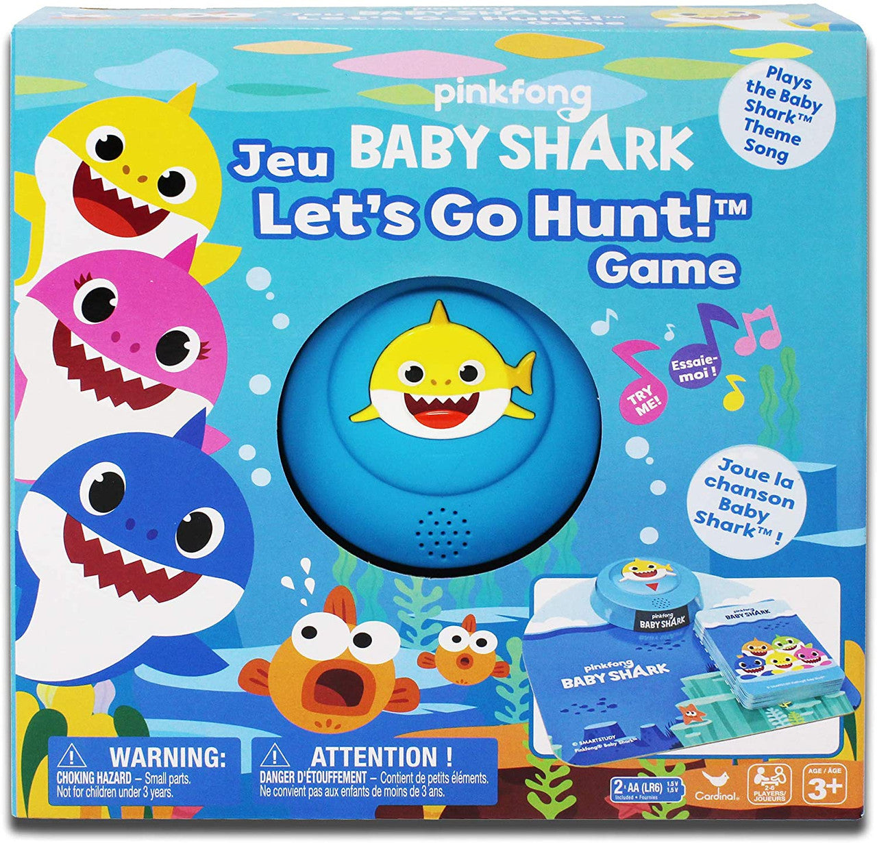 Baby Shark Let's Go Hunt Card Game