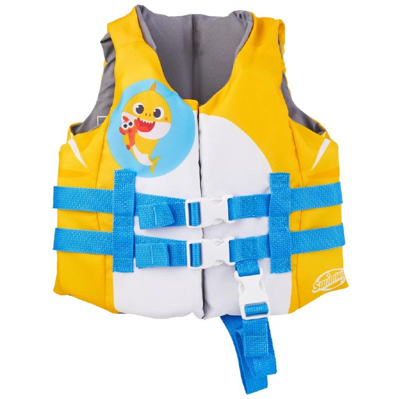 SwimWays Pink Fong Baby Shark PFD Life Jacket