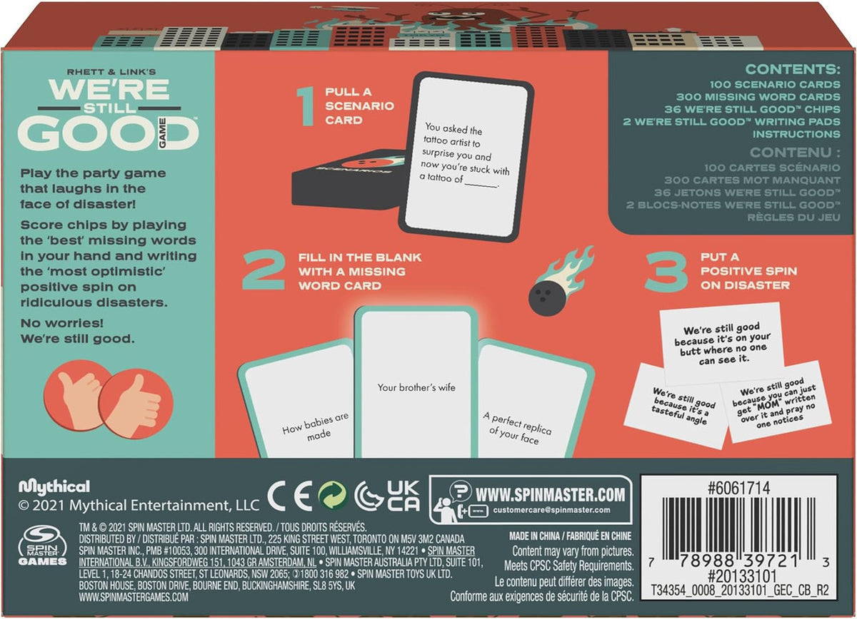 Spin Master Games, Rhett & Link We’re Still Good Party Game