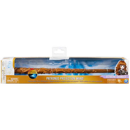 Wizarding World, 13-inch Hermione Granger Patronus Light-up Projection Magic Wand