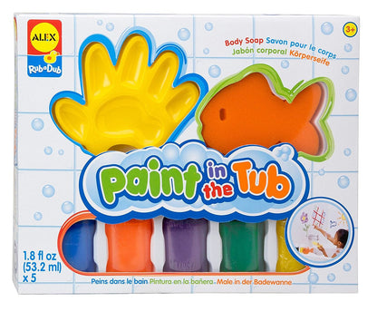 ALEX Toys Rub-a-Dub Paint in the Tub Finger Painting Kit
