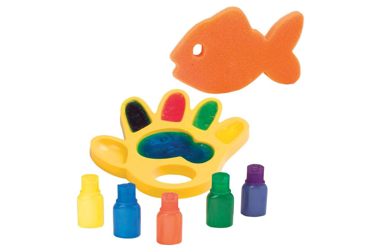 ALEX Toys Rub-a-Dub Paint in the Tub Finger Painting Kit