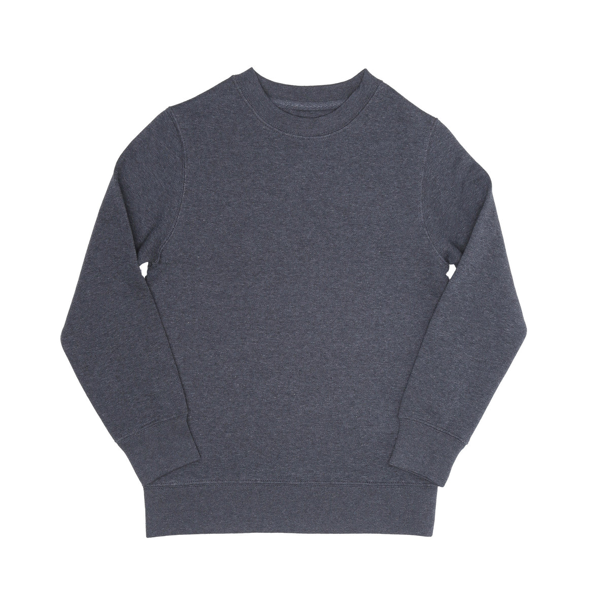 EVERYDAY KIDS Boys’ Fleece Charcoal Gray Crewneck Sweatshirt - view 14