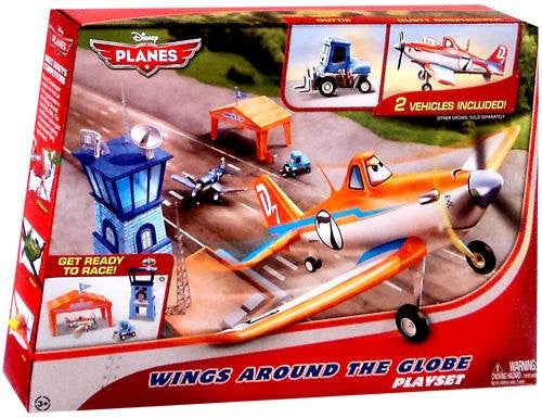 Disney PLANES Playset Wings Around the Globe