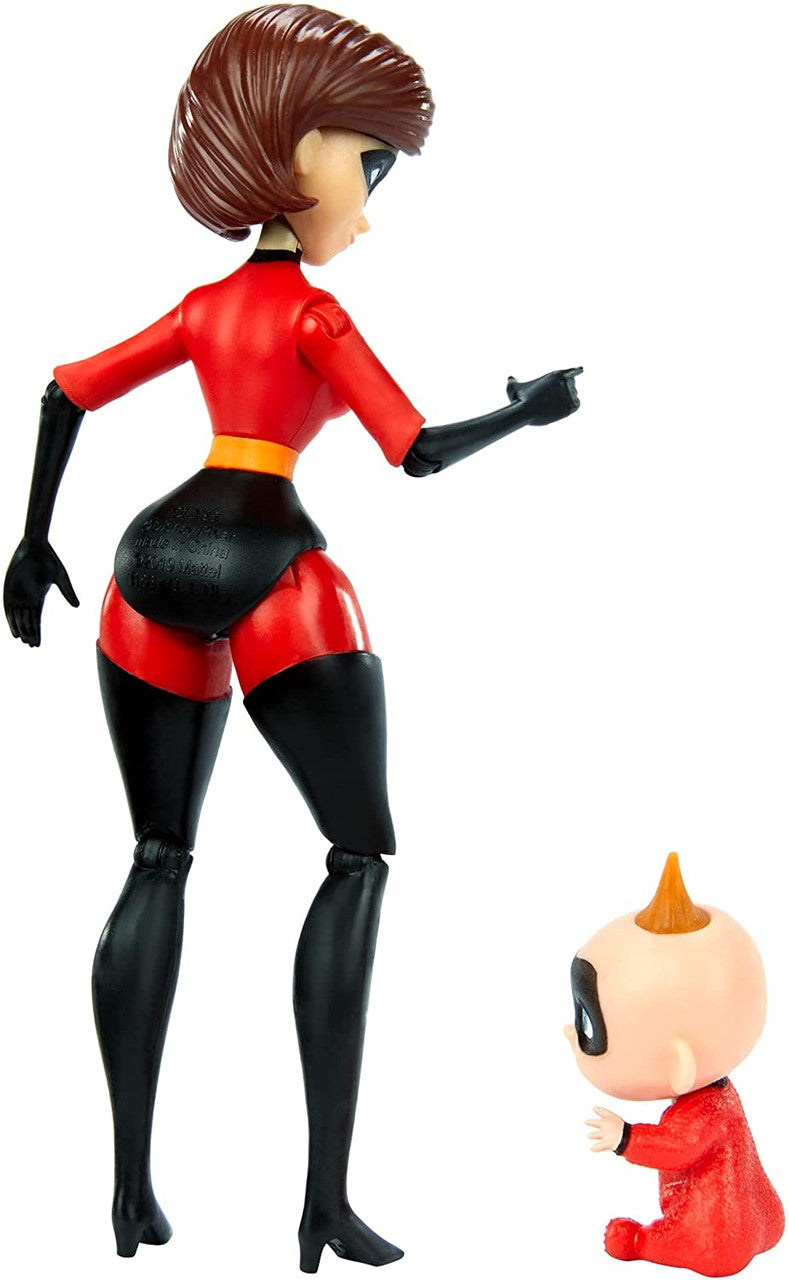 Disney Pixar "The Incredibles" Elastigirl Action Figure with Jack-Jack