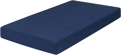 Everyday Kids Navy 4 Piece Crib Bedding Set