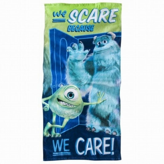 MONSTERS INC SCARE 28X58 BEACH TOWEL