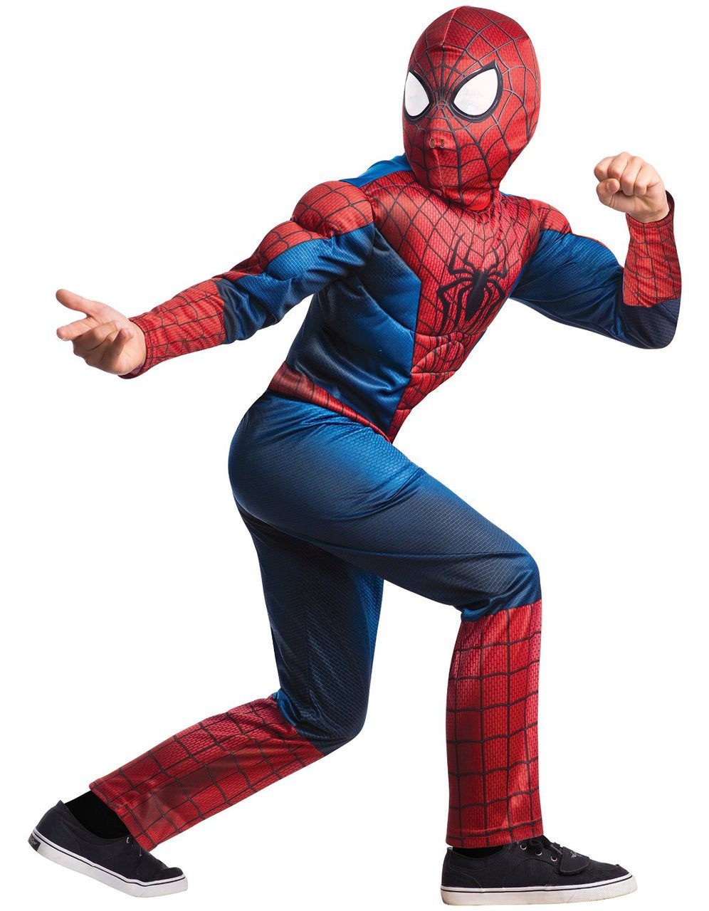 Marvel Amazing Spider-man 2 Deluxe Costume, Child Medium 8-10