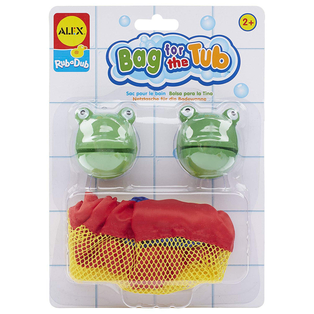 ALEX Toys Rub a Dub Bag for the Tub (Frogs & Ducks)