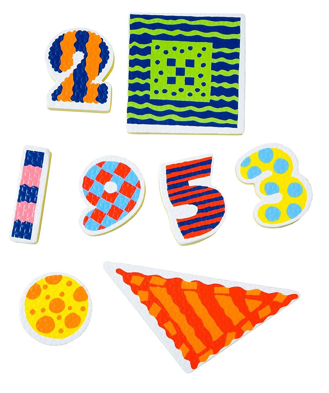 ALEX Toys Rub a Dub Stickers for the Tub Numbers & Shapes