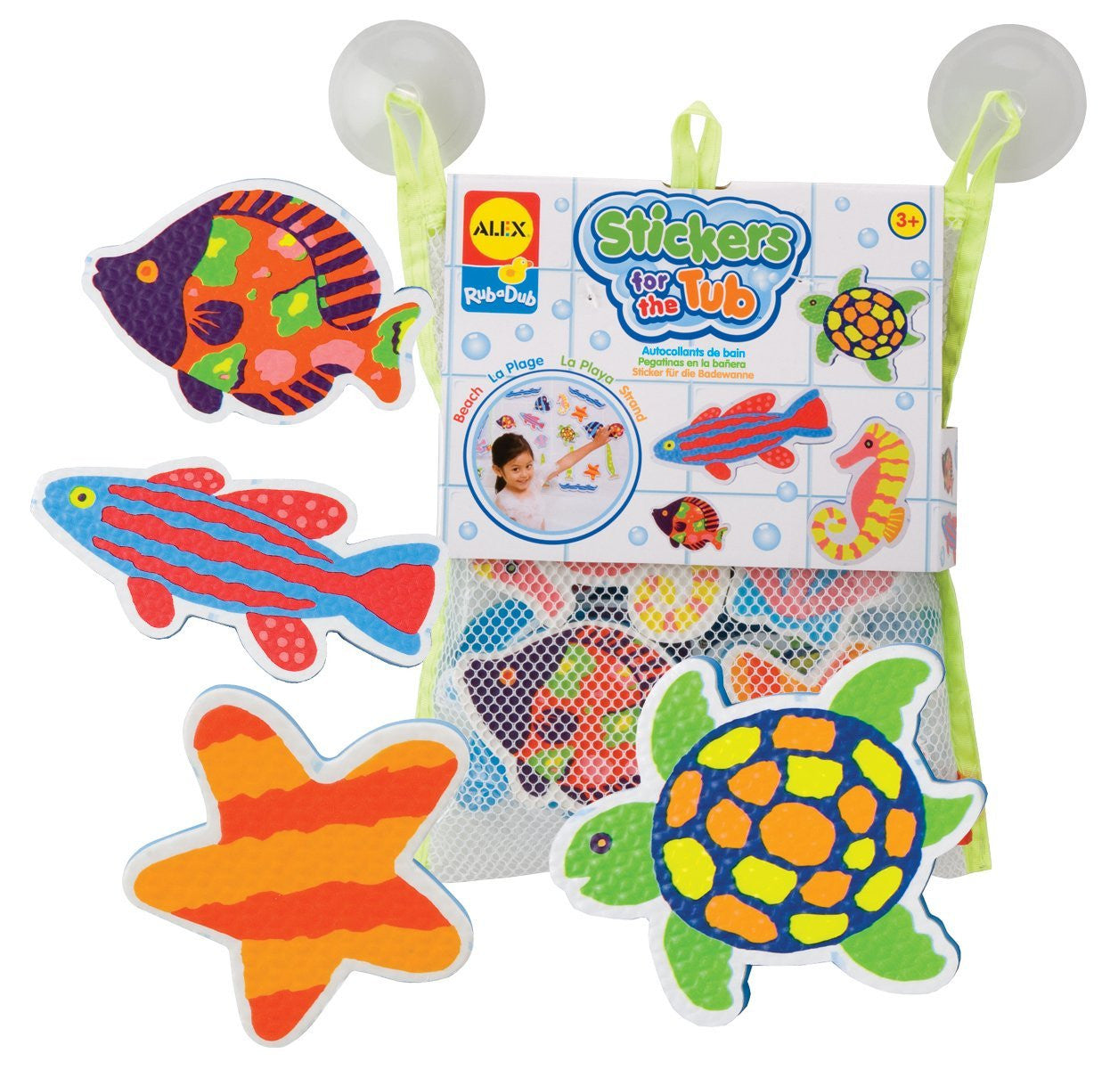 ALEX Toys Rub a Dub Stickers for the Tub Beach Buddies