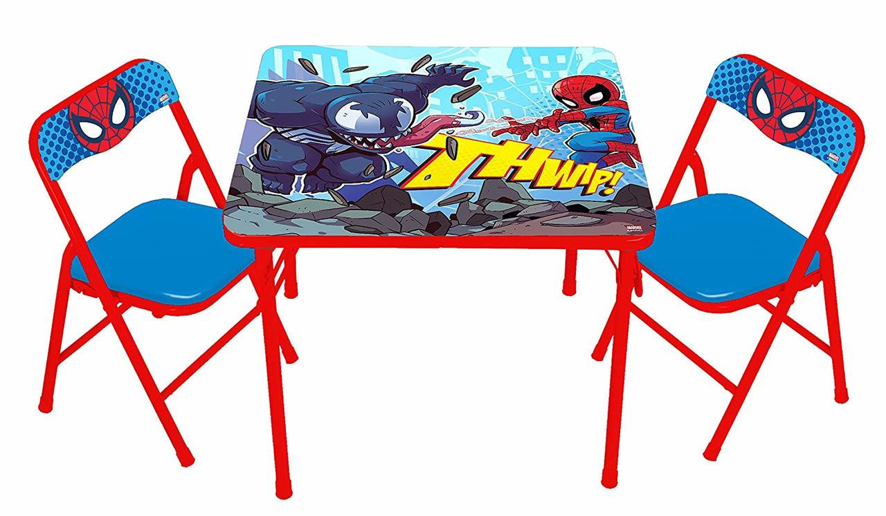 Spider-Man Superhero Adventures Table & Chairs Set
