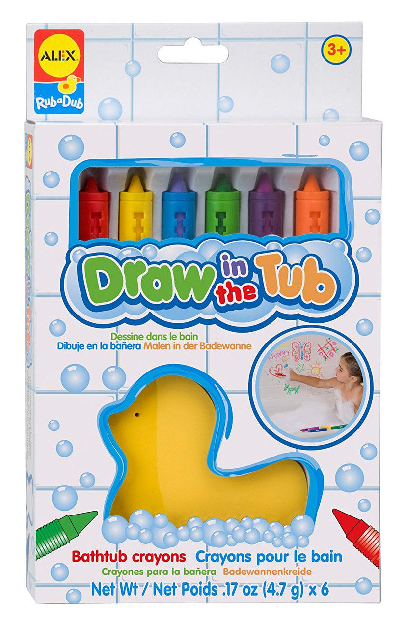 ALEX Toys Rub a Dub Draw in the Tub Bath Crayons