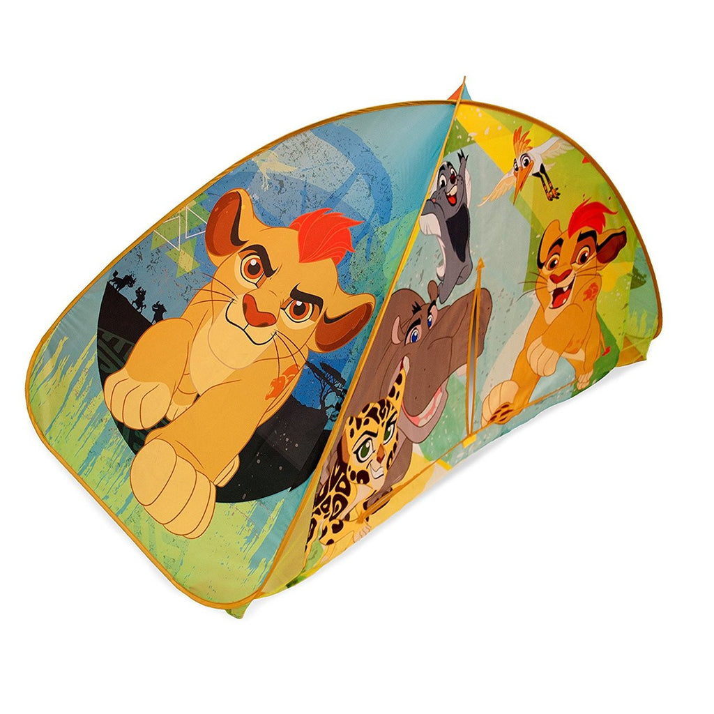 Play Hut Lion Guard 2-in-1 Bed Tent, Green, 72" x 35" x 35"