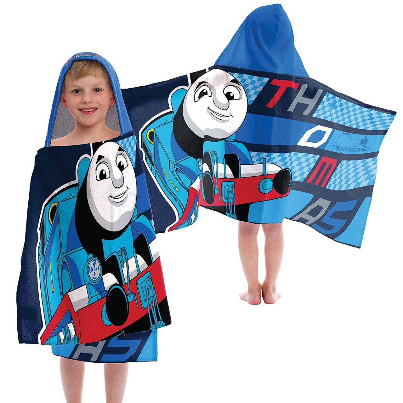 Thomas The Tank Engine 'Color Block' Hooded Towel