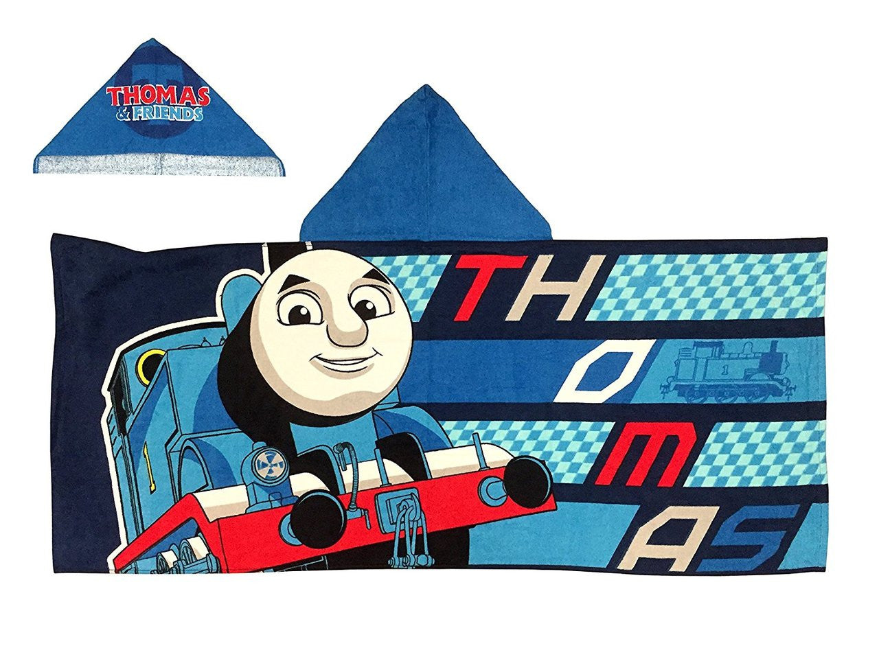 Thomas The Tank Engine 'Color Block' Hooded Towel