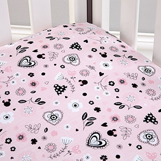 Minnie Mouse 'Hello Gorgeous' Crib Sheet