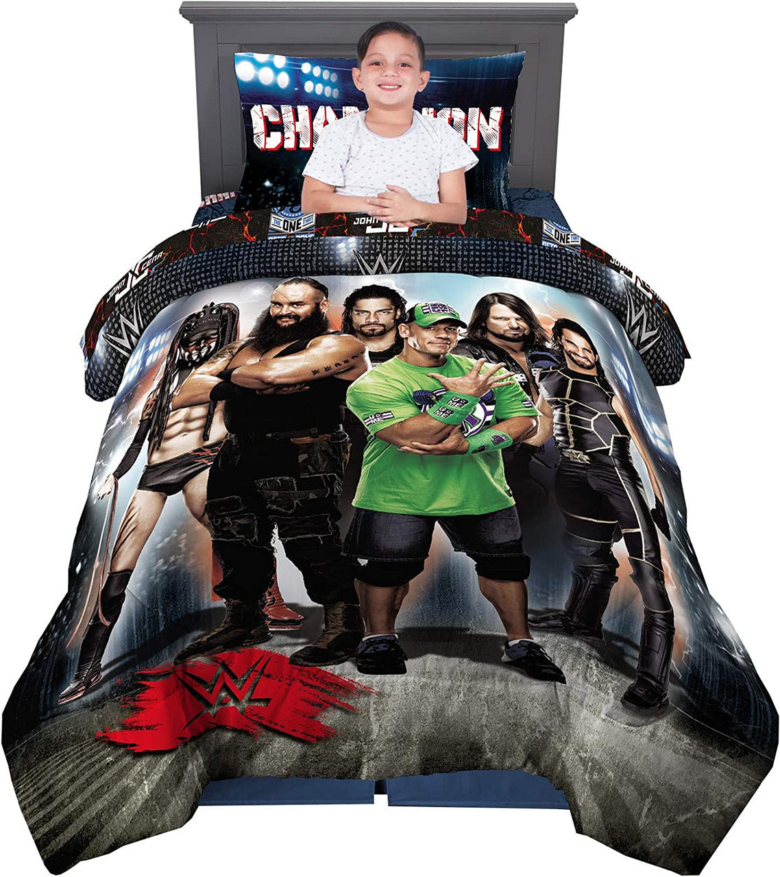 WWE Armageddon 4pc Twin Bed Set