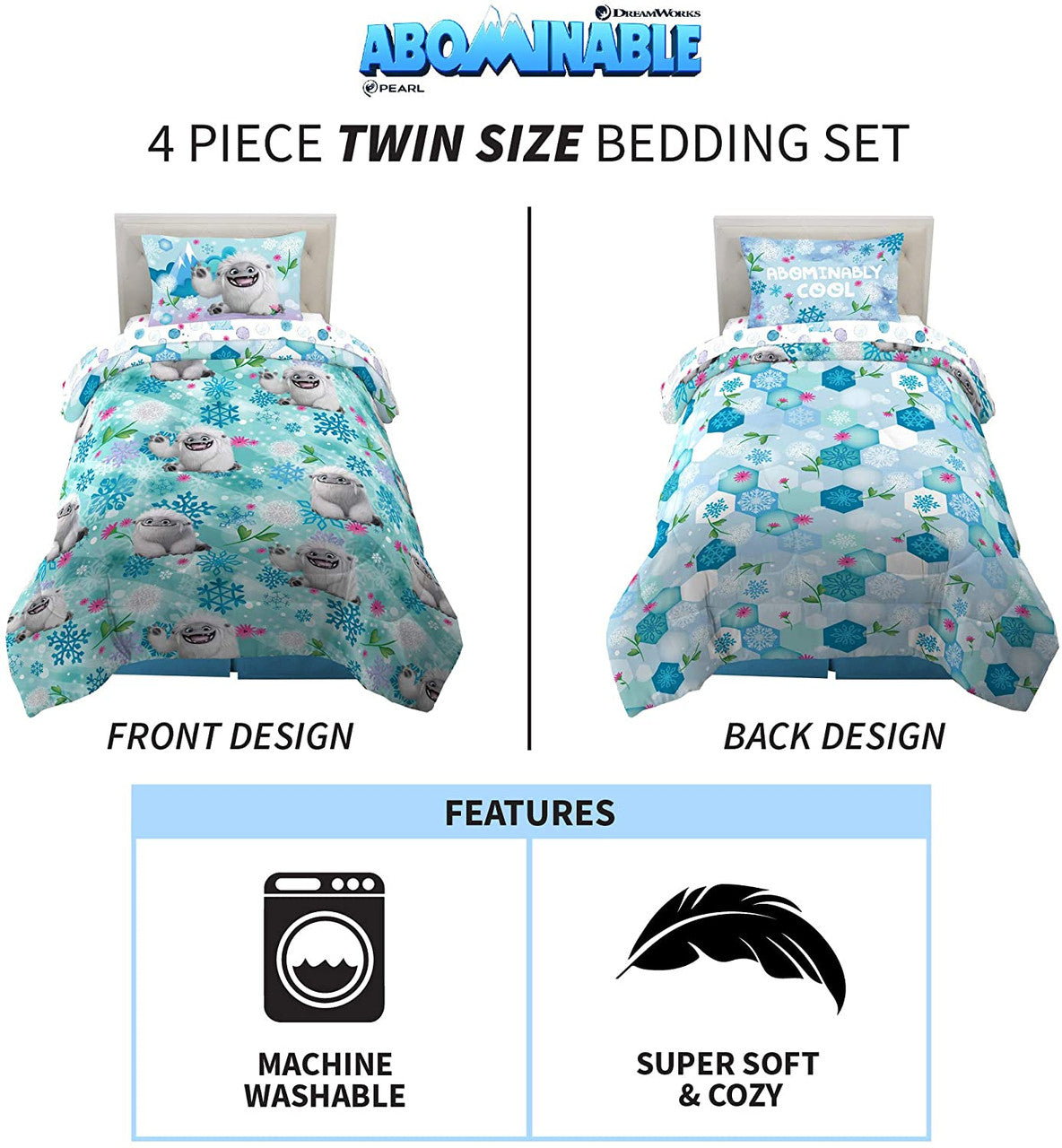 DreamWorks Abominable Twin Comforter Set