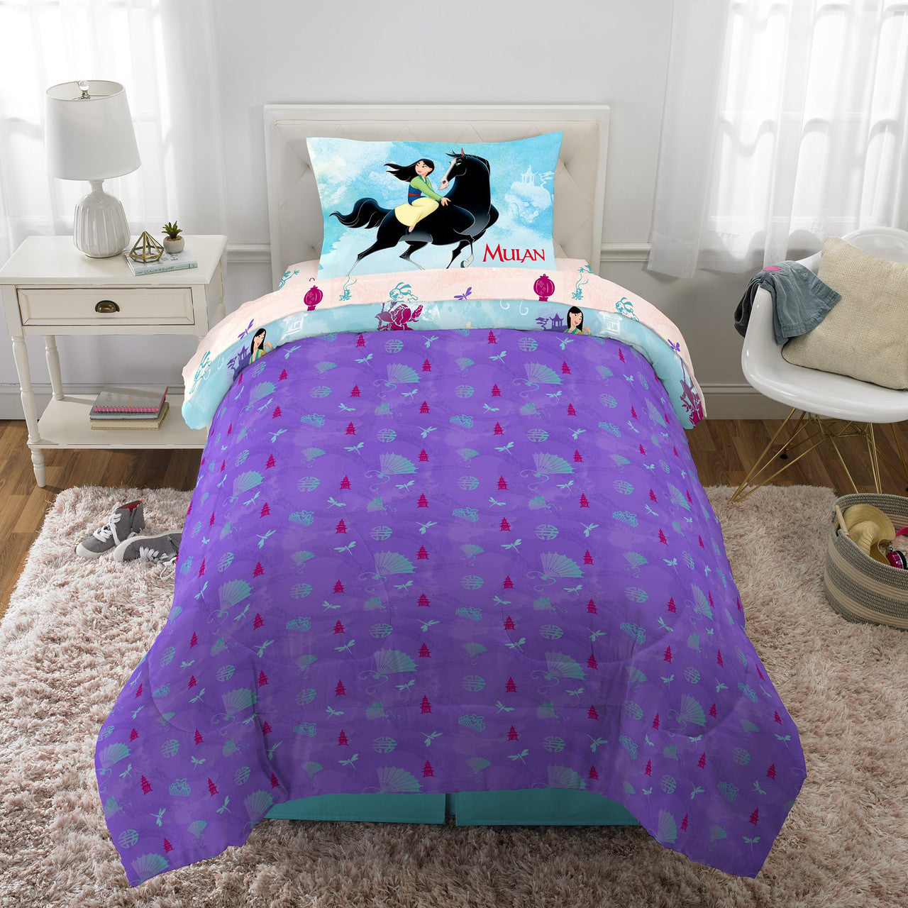 Disney's Mulan 5-Piece Bed in a Bag, Twin