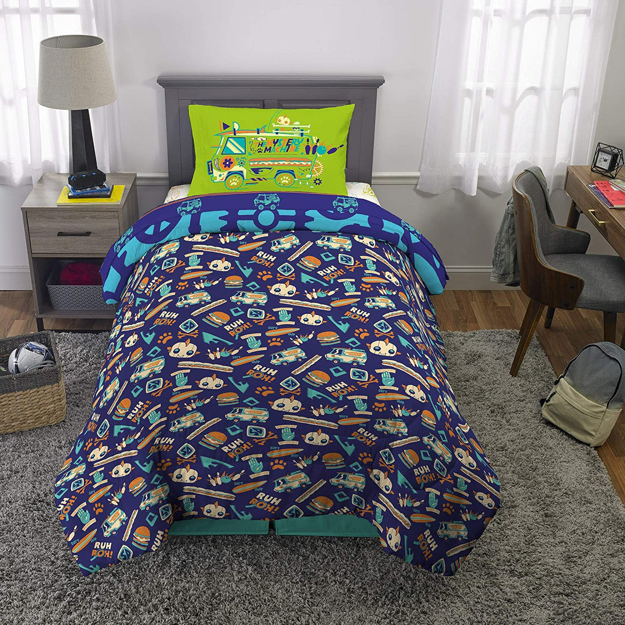 Scooby Doo 4 Piece Twin Bedding Set