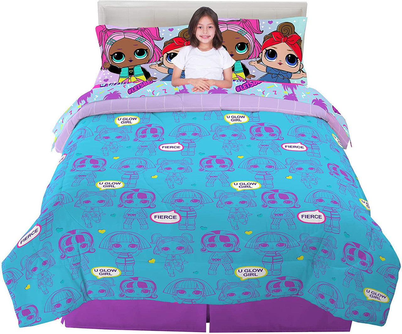 L.O.L Surprise Full Size Comforter Set
