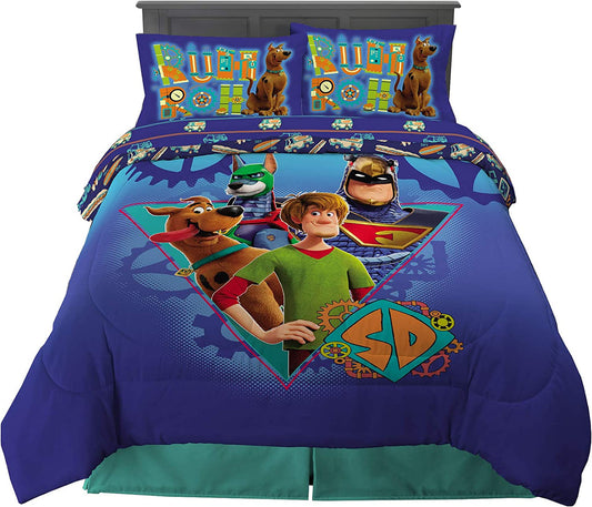 Scooby Doo 5 Piece Full size Bedding Set