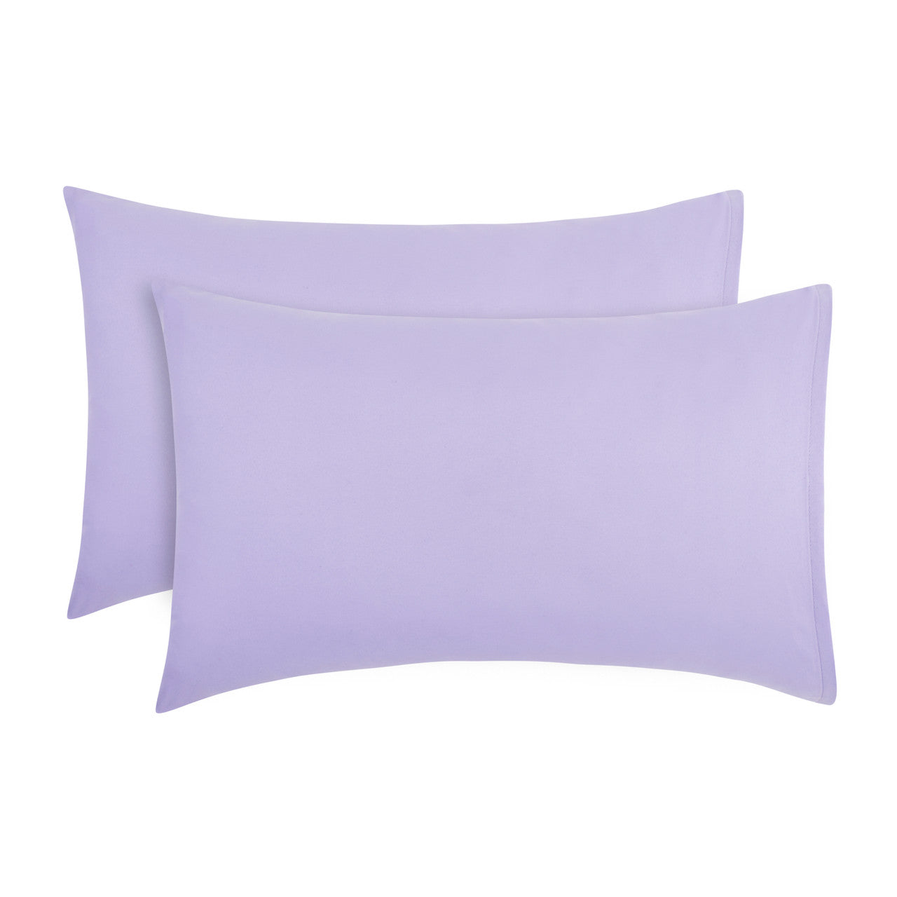 Everyday Kids 2-Pack Toddler Travel Pillowcases - Solid Purple