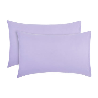 Everyday Kids 2-Pack Toddler Travel Pillowcases - Solid Purple