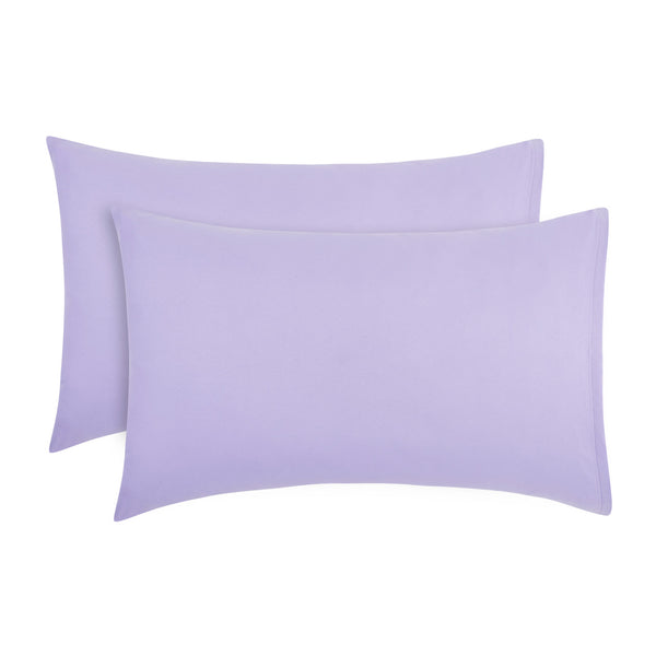 Everyday Kids 2-Pack Toddler Travel Pillowcases - Solid Purple