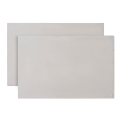 Everyday Kids 2-Pack Toddler Travel Pillowcases - Solid Grey