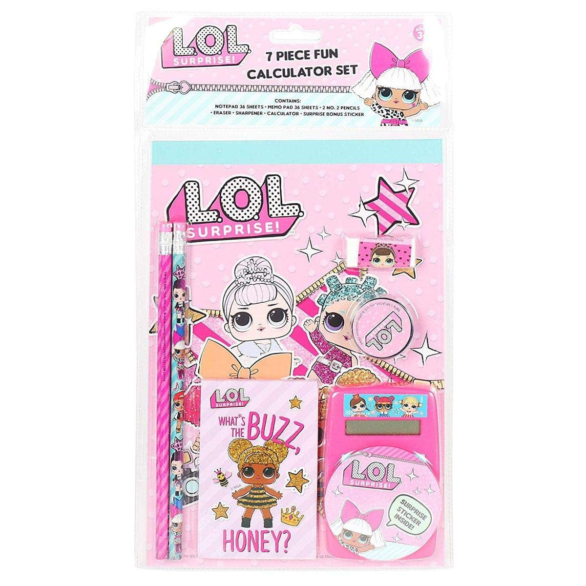 L.O.L. Surprise! 7 Piece Fun Calculator Set