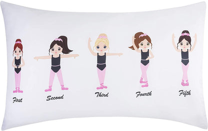 Everyday Kids 3-Piece Toddler Sheet Set - Born to Dance Ballerina