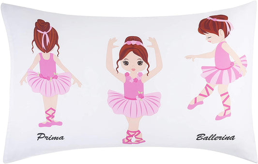 Everyday Kids 3-Piece Toddler Sheet Set - Born to Dance Ballerina