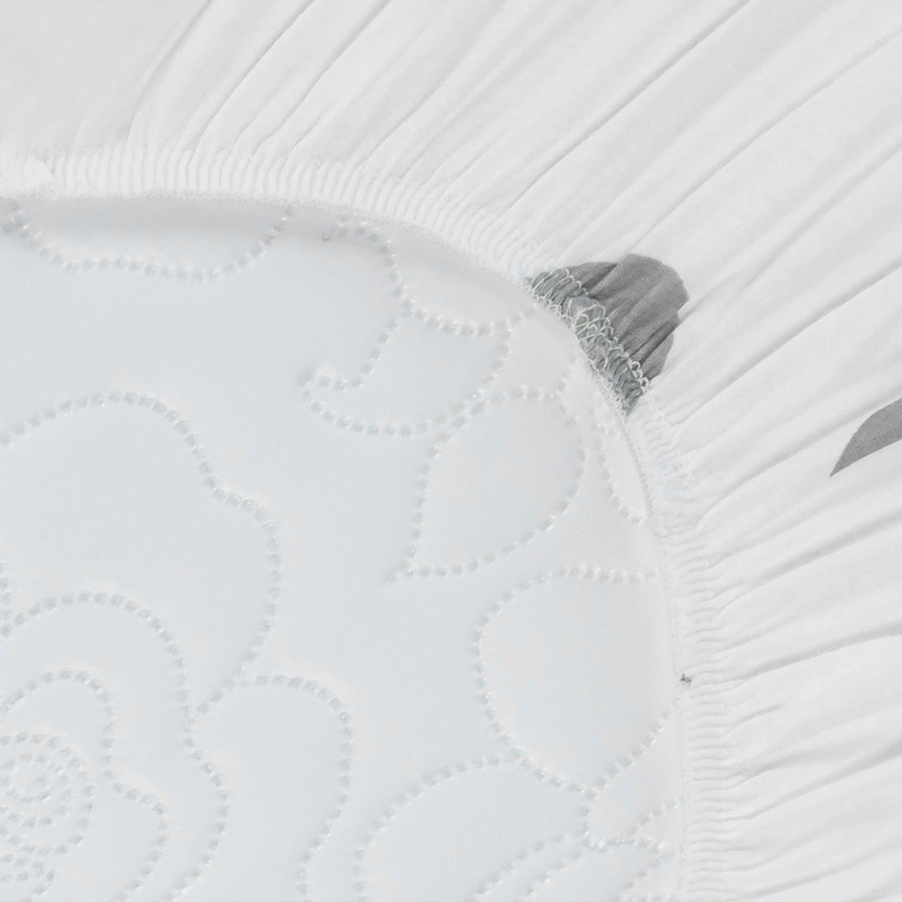 EVERYDAY KIDS 2 Pack Bassinet Sheet Set - Gray/White Chevron & Moon Stars