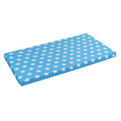 EVERYDAY KIDS 2 Pack Cotton Jersey Knit Cradle Sheet Set - Stars/Clouds