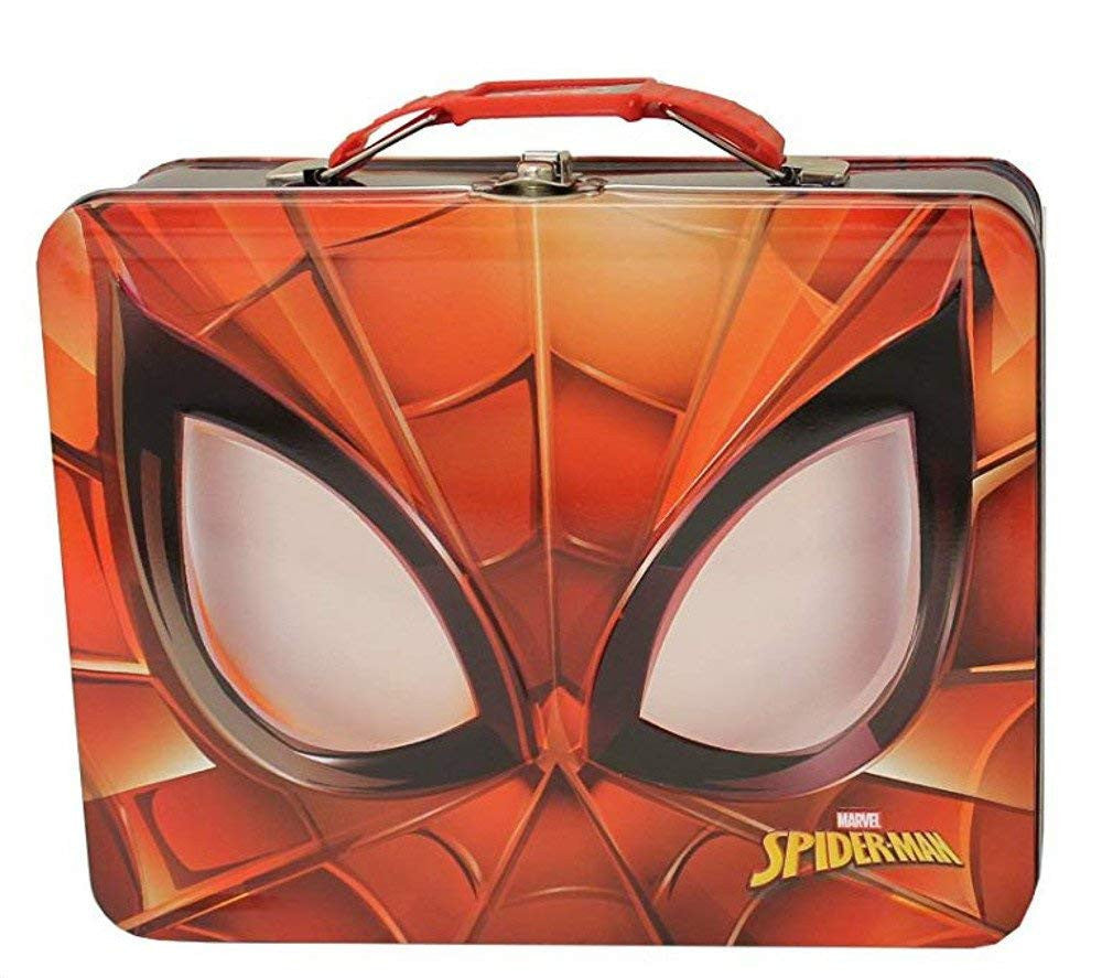 Marvel Spiderman Large Carry All Tin Box