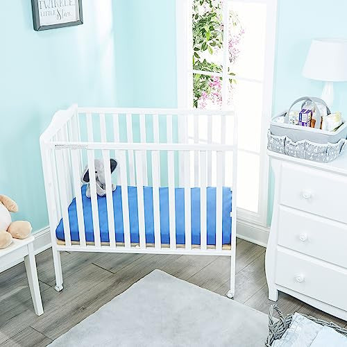 2 PK Portable Crib Sheet - Jungle Sports and Blue