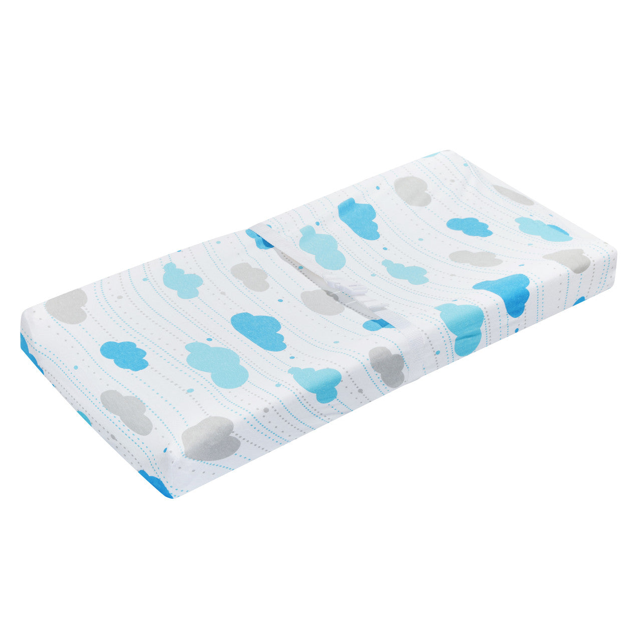 EVERYDAY KIDS 2 Pack Cotton Jersey Knit Changing Pad Cover - Stars/Clouds