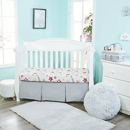 2PK Crib Sheets - Jungle Sports and Blue