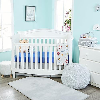2PK Crib Sheets - Jungle Sports and Blue