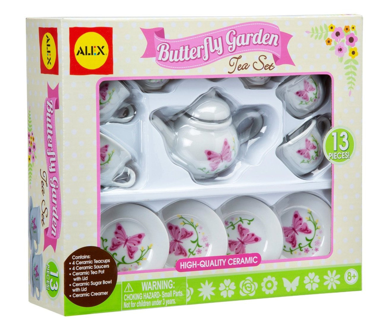 ALEX Toys Butterfly Garden Tea Set